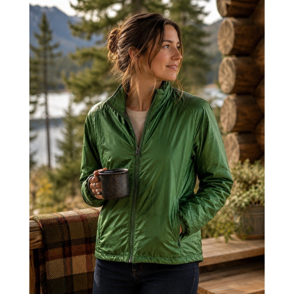 Outdoor‎ Research Insulated Puffer Jacket Women M Primaloft Ripstop Full Zip